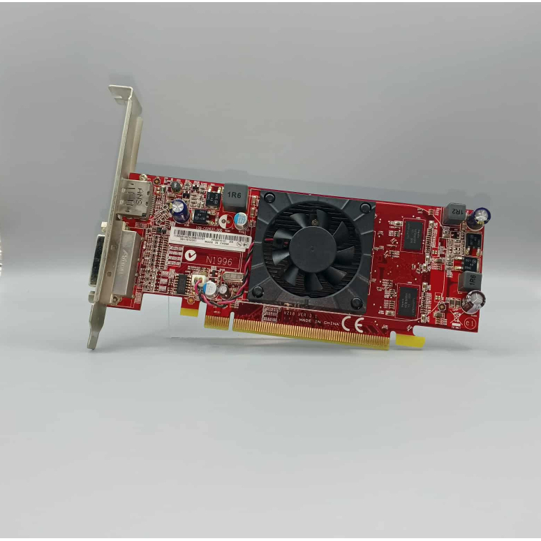 การ์ดจอ AMD Radeon HD 5450 512MB GDDR3 DVI, DPP ไม่ต่อไฟเพิ่ม