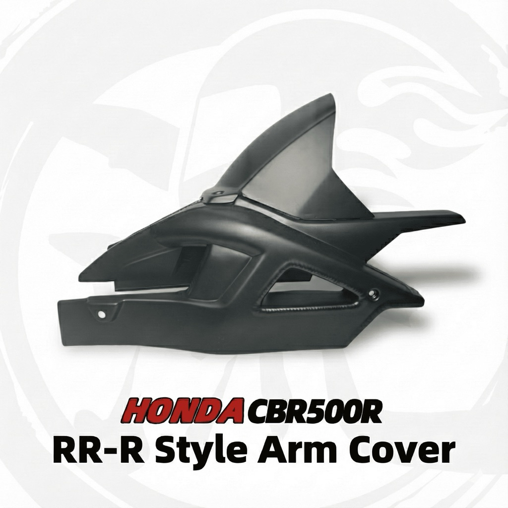 ฝาครอบสวิงอาร์ม CBR500R NX500 ทรง 3R ปี 2019-2025 งาน ABS ตรงรุ่น ไม่ต้องแปลง