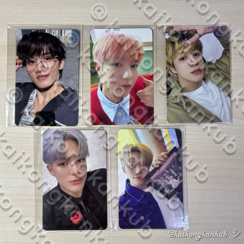 การ์ด NCT DREAM 'BTTF' (SHOPEE FAN EVENT/FANSIGN) มาร์ค อินจุน เจโน่ แจมิน