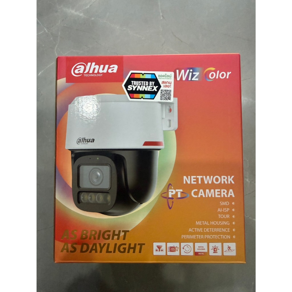 กล้องวงจรปิด IP Dahua DH-IPC-PT2449C1-S-PV-PRO (4mp ptz twoways wiz color)