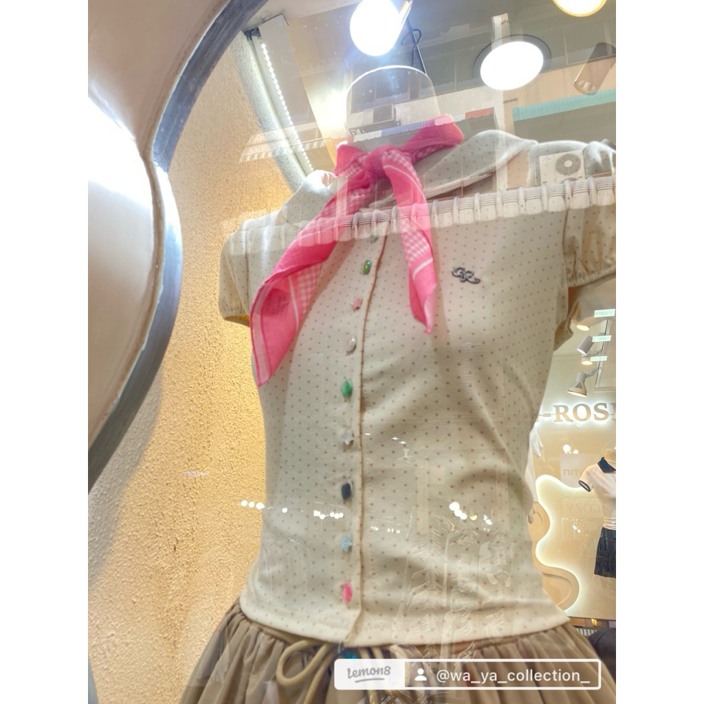 G-Rose เสื้อยืดคอบัวผ้าคอตตอนน่ารักมากๆ คุณภาพคัตติ้ง ดีสุดๆ