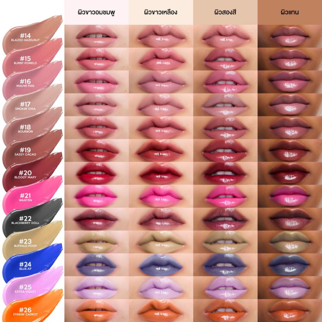 LA GLACE MELTED SUNDAE LIP CLICK | ลิปไอติมลากลาส สีระเรื่อ & ปากฉ่ำขั้นสุด ลิปกด ลิปฉ่ำ - 3