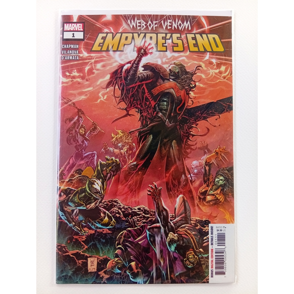 หนังสือการ์ตูน Marvel Comics เรื่อง Web of Venom: Empyre's End #1 (2020) ภาษาอังกฤษ