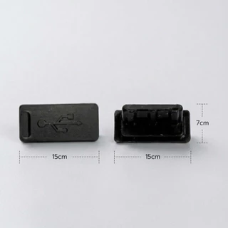 1 คู่ จุกปิด USB กับฝุ่น จุกปิด USB A สำหรับตัวเมีย