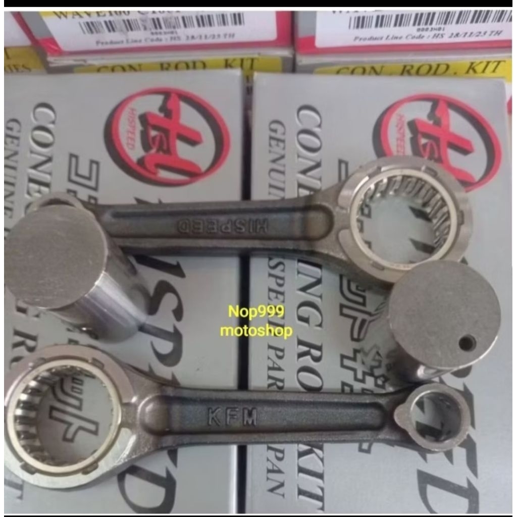 ก้านสูบHONDA เวฟ100S HISPEEDรหัสก้าน KFMใช้ได้ กับรุ่น เวฟ 110 i (KMR)ดรีมซุปเปอร์คัพ C100P Wave 100 - รูปที่ 3