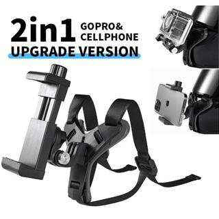 ผู้ถือหมวกกันน็อก Gopro อุปกรณ์เสริมหมวกกันน็อก ผู้ถือโทรศัพ…