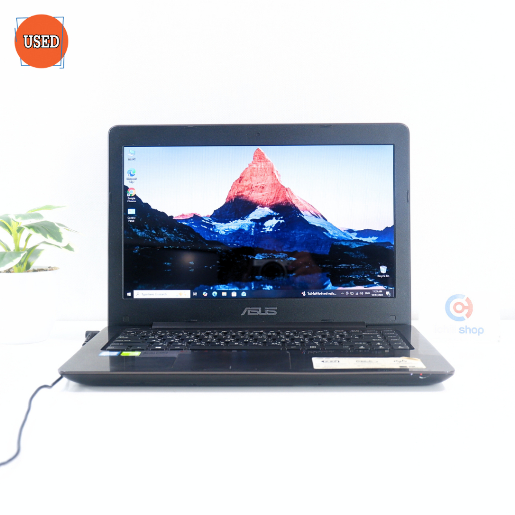 NOTEBOOK (โน๊ตบุ๊ค) ASUS / CPU I5-6200U / จอ 14 HD / GPU 930MX 2GB / RAM DDR4 4GB / SSD 240GB P16914