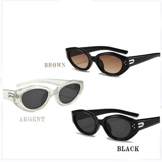 [ซื้อ 1 แถม 1 ฟรี] แว่นกันแดดทรงแคทอาย แว่นกันแดดกลางแจ้งสไตล์เรโทร ดีไซน์ยุโรปและอเมริกา