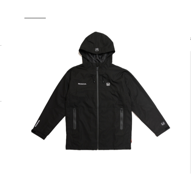Pre-order, Only Japan, Honda Genuine| HONDA Logo Shell Jacket (Black) ZBD06HN251A05