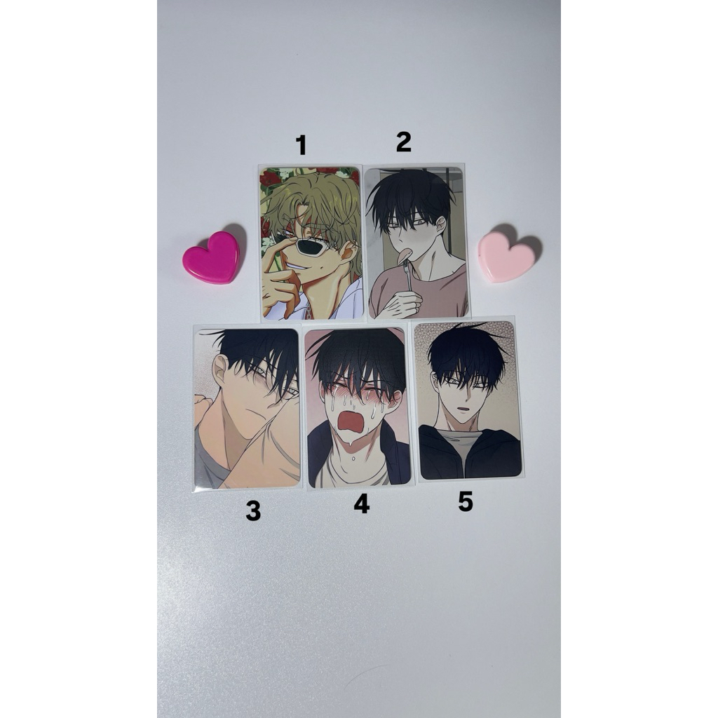 (พร้อมส่ง) การ์ด ทะเลรัตติกาล manhwa bl โฟโต้การ์ด