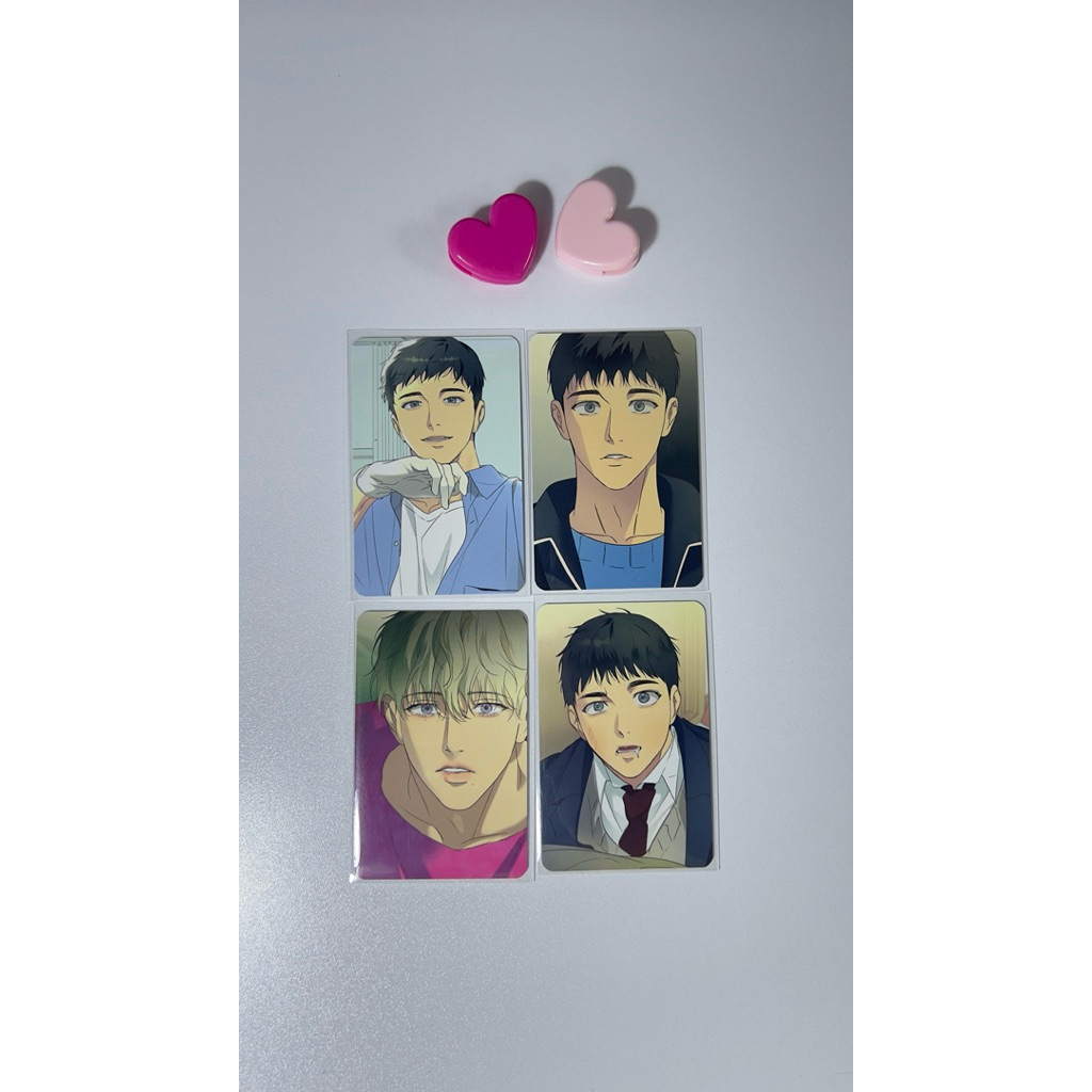 (พร้อมส่ง) การ์ดแท้ backligth manhwa bl