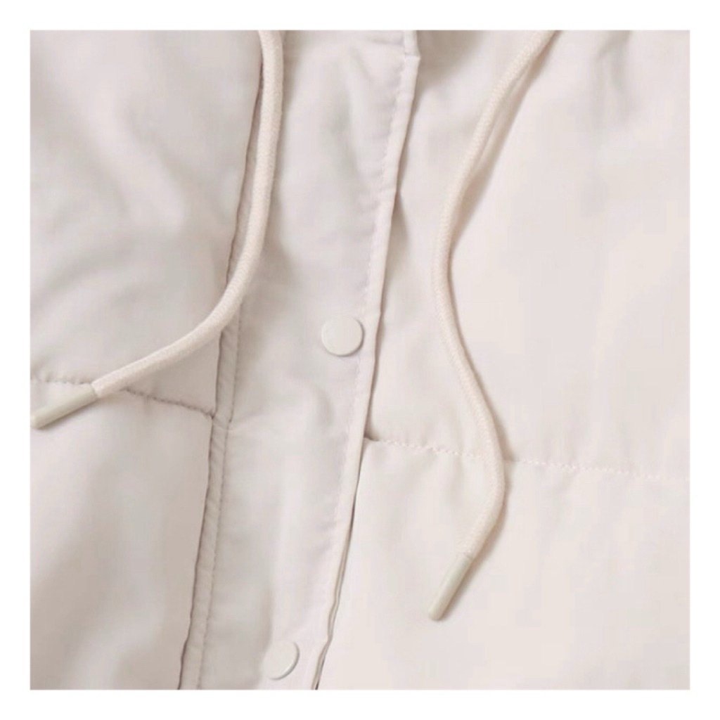 เสื้อกันหนาว บุนวมอุ่น แบรนด์ 👉🏻✨JET ✨ สีครีมเบจ (WY1351) - รูปที่ 4