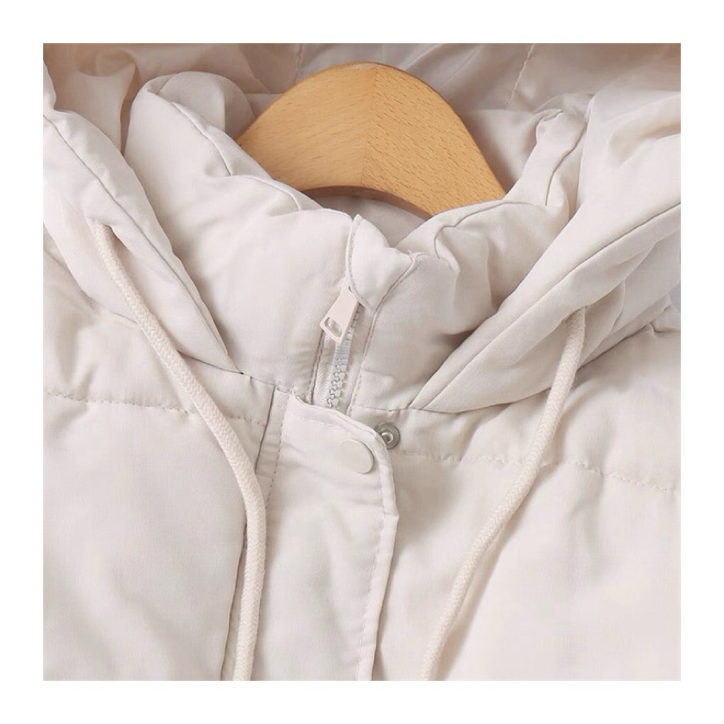 เสื้อกันหนาว บุนวมอุ่น แบรนด์ 👉🏻✨JET ✨ สีครีมเบจ (WY1351) - รูปที่ 3