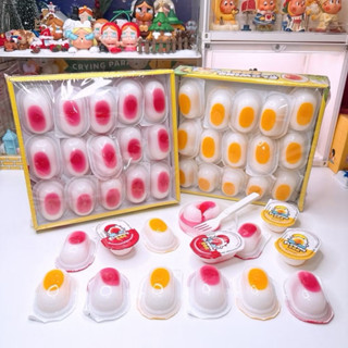 พุดดิ้ง ไข่เยิ้ม 15ชิ้น /30ชิ้น (ชิ้นละ32กรัม)