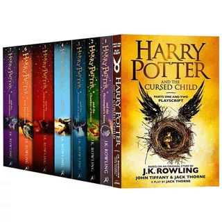 (8books) Harry Potter complete books set 1-8books Harry Potter Full