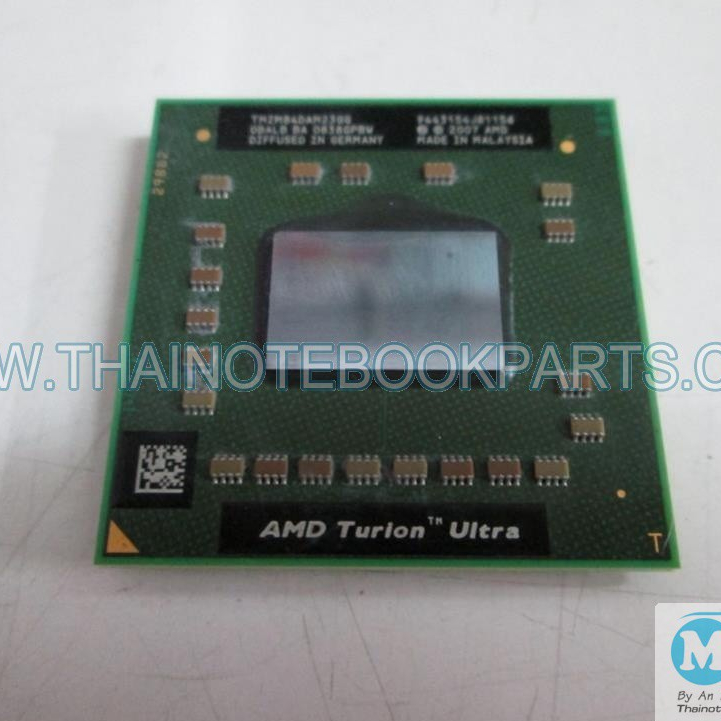 ซีพียู CPU AMD Turion X2 Ultra ZM-84 ความเร็ว 2.3GHz, L2 2x1MB, Socket S1 - TMZM84DAM23GG (มือสอง)