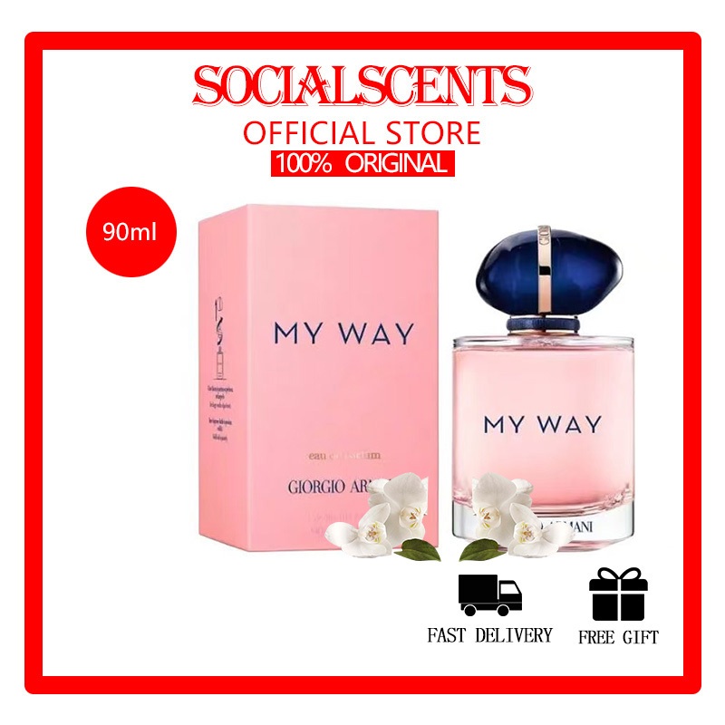 Giorgio A*rɱanii My Way EDP 90MLน้ำหอม/กลิ่นหอมติดทนนาน