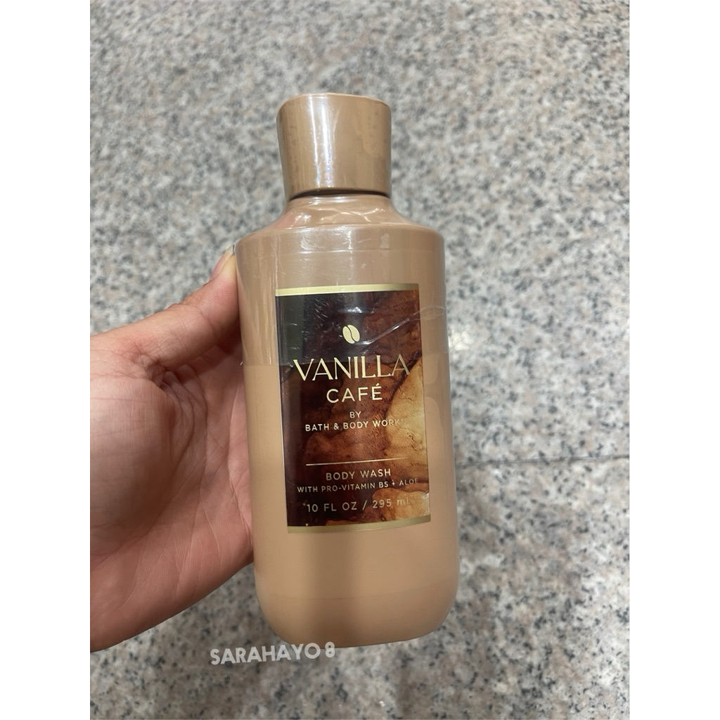 Bath & Body Works Vanilla Cafe Body Wash Shower Gel 295ml. ของแท้