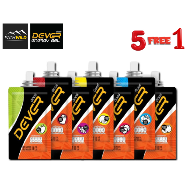 [[[ ซื้อ 6 จ่าย 5  / กดซื้อ 6 ชิ้น ]]] Dever Energy Gel 100 ml เจลเพิ่มพลังงาน
