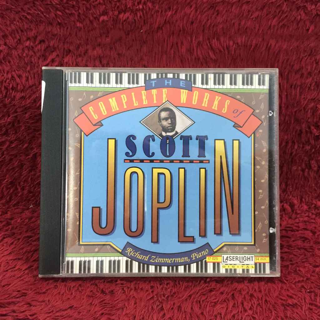 CD Richard Zimmerman, Scott Joplin – The Complete Works of Scott Joplin (5) สภาพตามรูปปก EA53-166