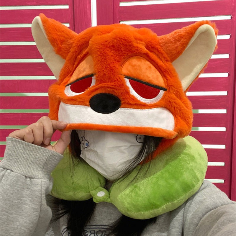 ส่งจากไทย💥หมอนรองคอSanrio หมอนรองคอพร้อมหมวกน่ารัก ทรงตัวยูหมอนรองคอลายการ์ตูน นุ่มสบาย - รูปที่ 6