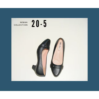 รองเท้าเเฟชั่นผู้หญิงเเบบคัชชูทำงานส้นปานกลาง No. 20-5 NE&NA Collection Shoes