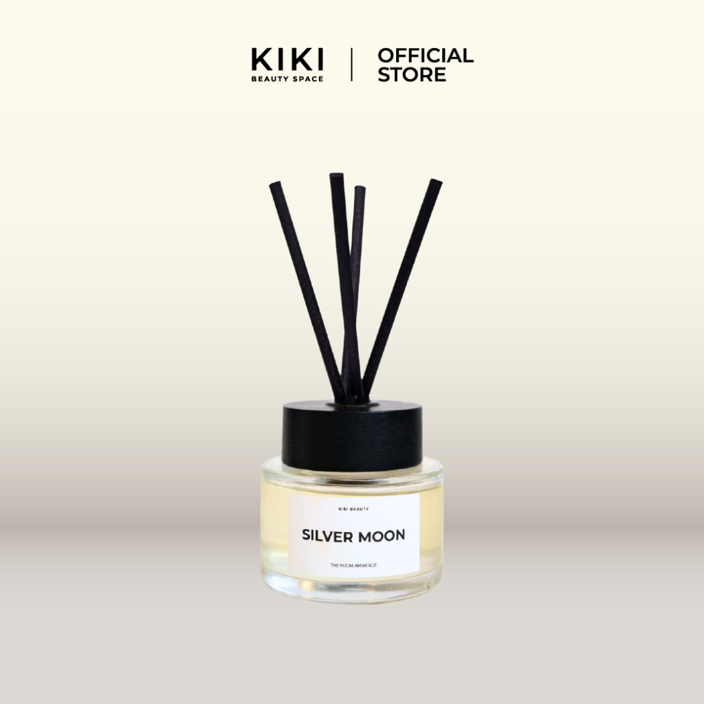 KIKI BEAUTY SILVER MOON ROOM AMBIENCE (ซิลเวอร์ มูน ก้านหอมปรับอากาศ)