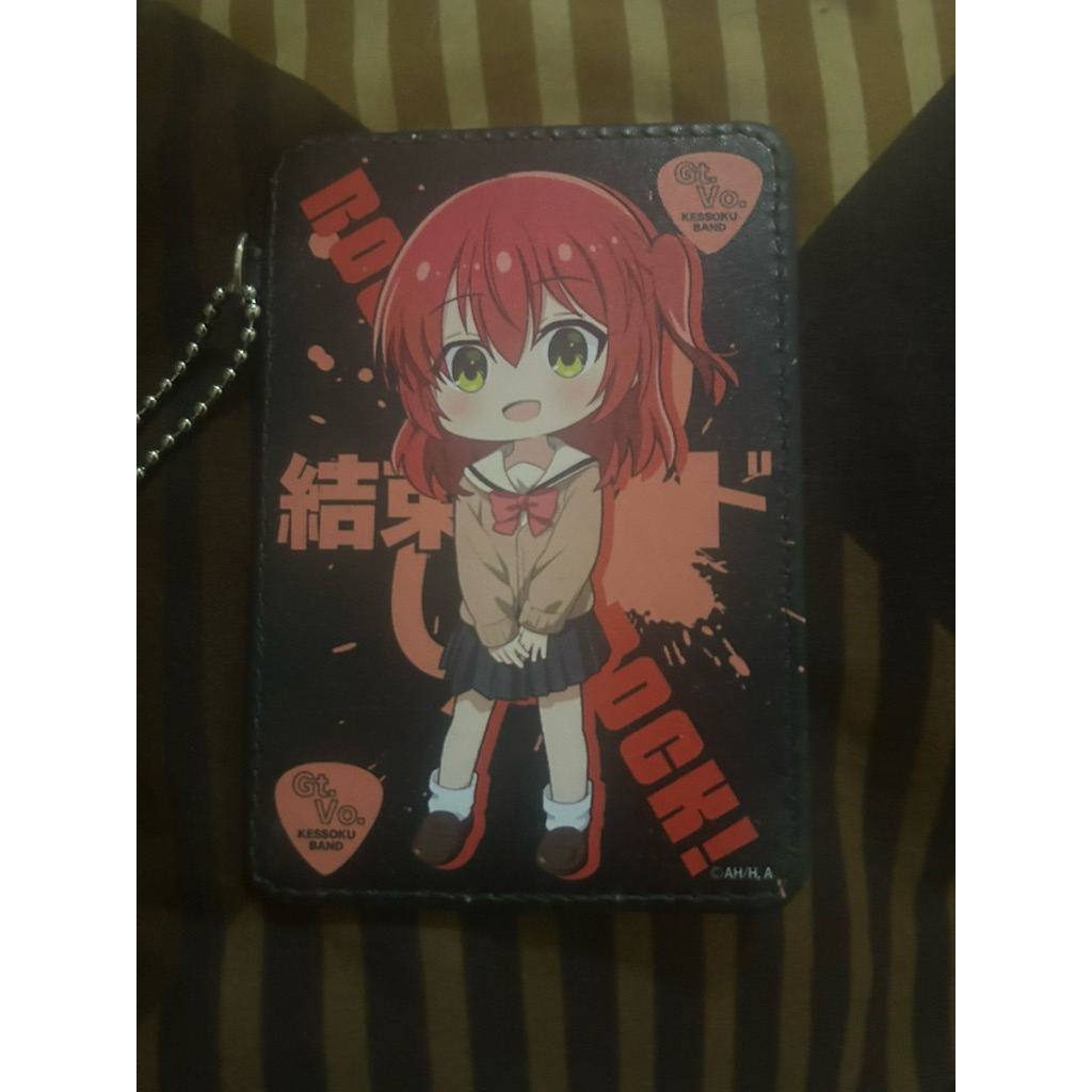 Bocchi the Rock - Ikuyo Kita, Leather Pass Case