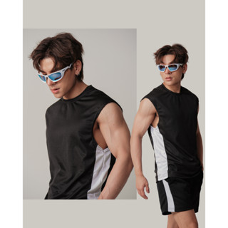 OLIVER MUSCLE - AERO TANK เสื้อแขนกุดปรับสรีระ เสริมบุคลิคให…
