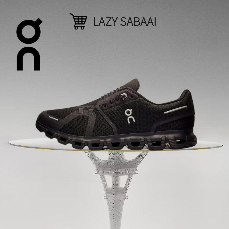 ของแท้ 100% On Cloud 6 black 3MF10071043 Low Sneakers