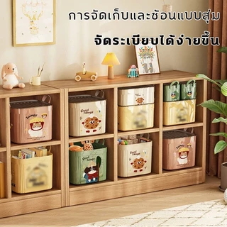 กล่องเก็บของแบบใหม่ กล่องเก็บของมีฝาปิด กล่องจัดเก็บ กล่องพลาสติก PP กล่องเก็บของอเนกประสงค์ มีหลายขนาดให้เลือก