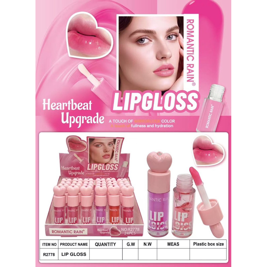 ทินต์ ลิปกลอสใสลายน่ารักคละ 24 แท่ง - รูปที่ 6