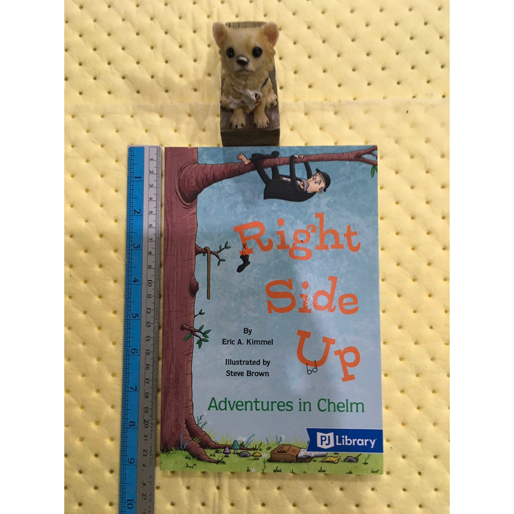 PJ Library , Right Side Up by Eric A. Kimmel หนังสือวรรณกรรมภาษาอังกฤษ(ปกอ่อนมือสอง)