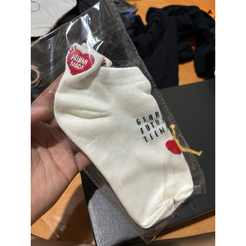 ถุงเท้า HUMAN MADE สีขาว