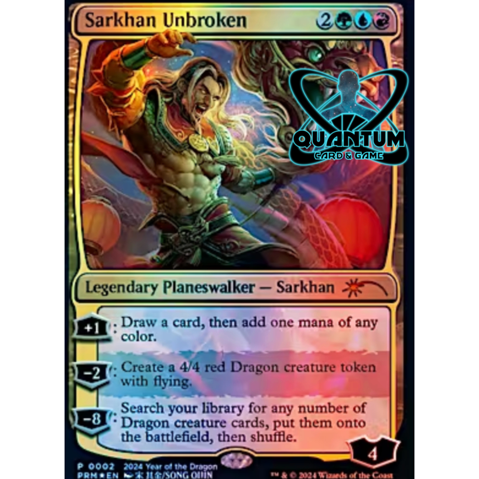 [MTG] Sarkhan Unbroken [PRM][P] - Magic the Gathering SINGLES