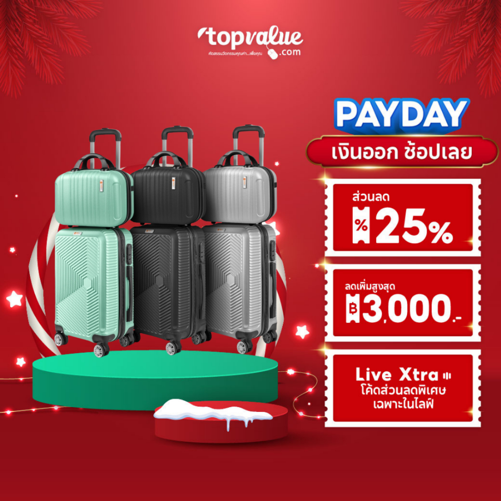 COCOGU Luggage Suitcase Set กระเป๋าเดินทาง รุ่น LG-DB