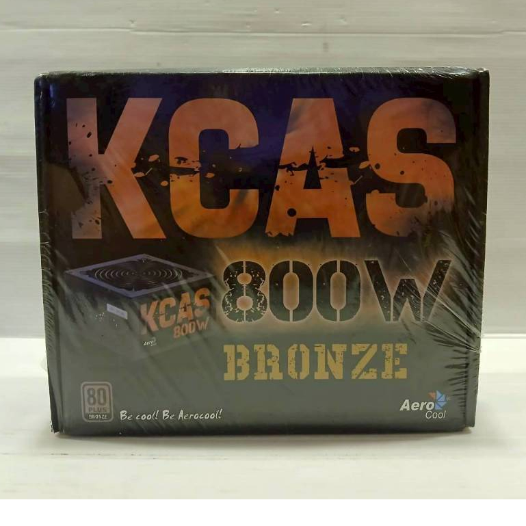 PSU อุปกรณ์จ่ายไฟ AeroCool  KCAS 800w. (80+ Bronze)