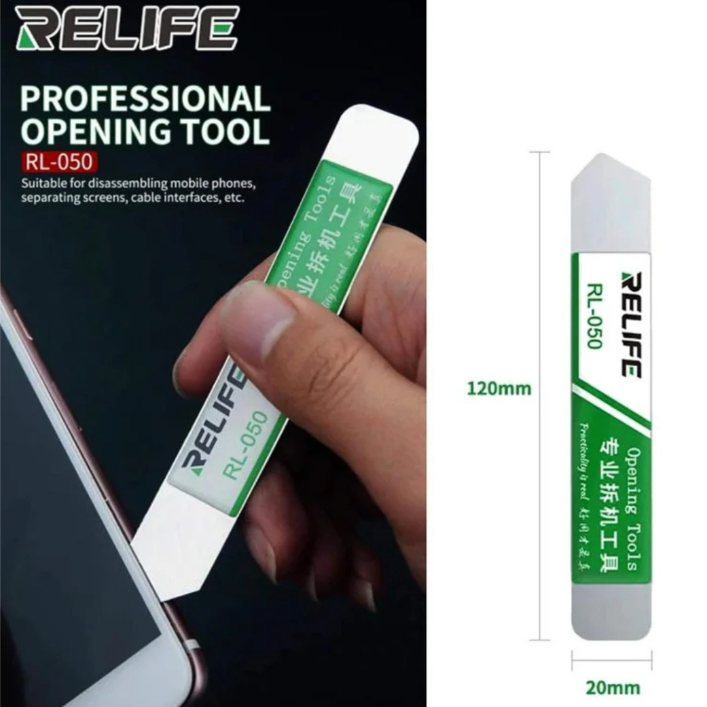 RELIFE แผ่นแกะจอ RL-050 แผ่นแกะจอขนาดบางสำหรับงานซ่อม หนา 0.03 mm - รูปที่ 2