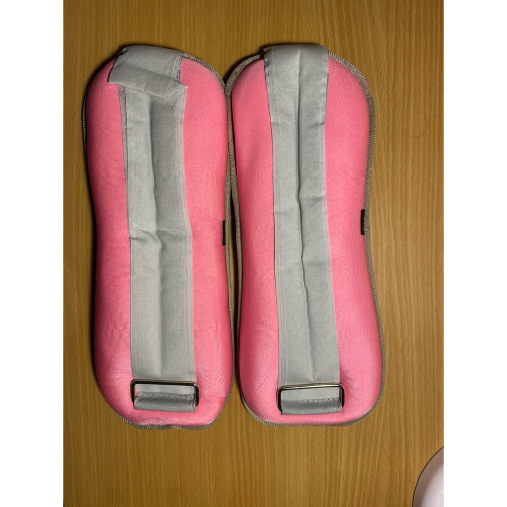 ถุงทราย 2kg 1 คู่ สีชมพู weight cuff 2kg