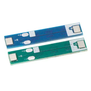 BMS 1S 12A บอร์ดป้องกันแบตเตอรี่ ลิเธียม Li-ion 3.7V / LiFePO4 3.2V MOSFET 6 ตัว