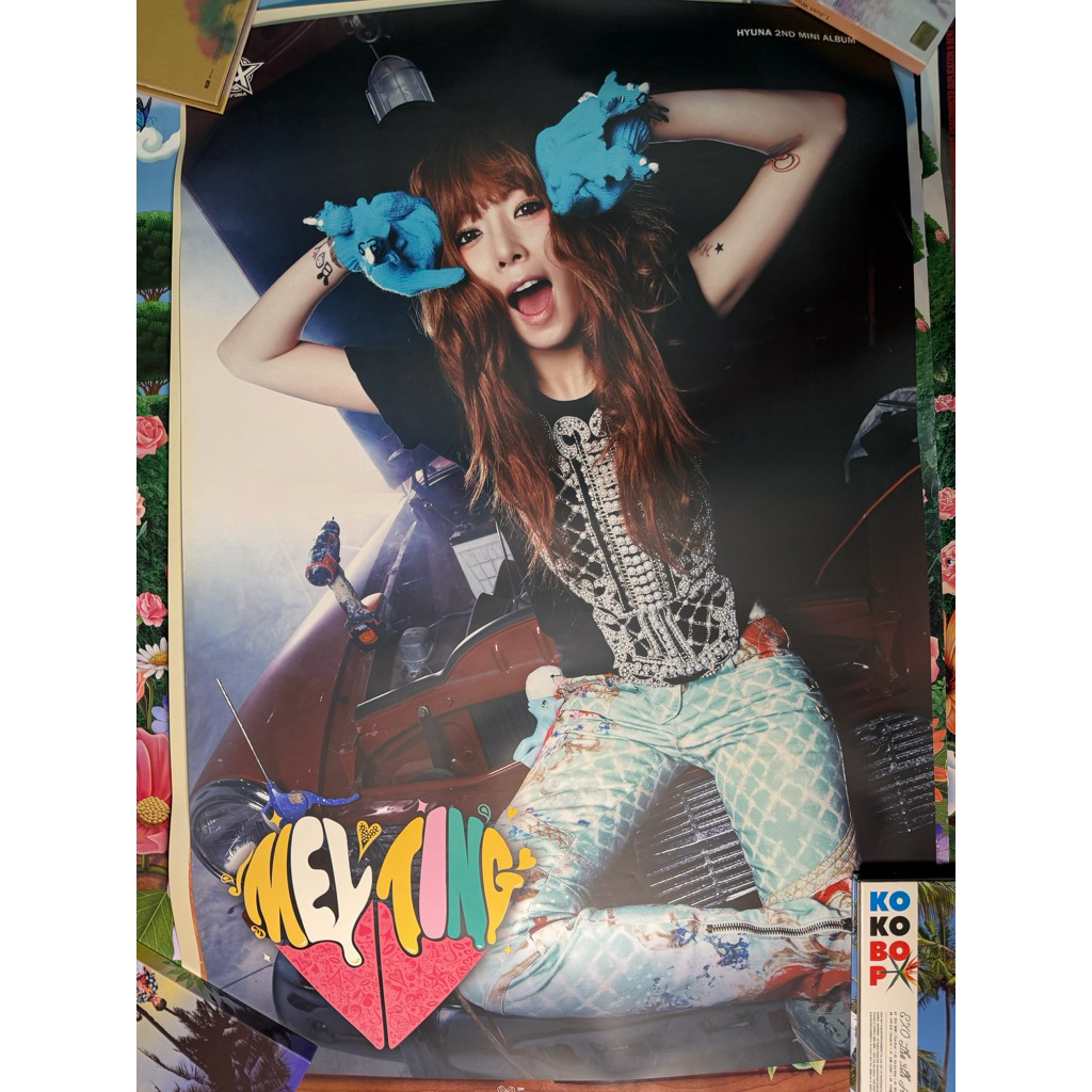 HYUNA 4MINUTE [โปสเตอร์ ALBUM MELTING]
