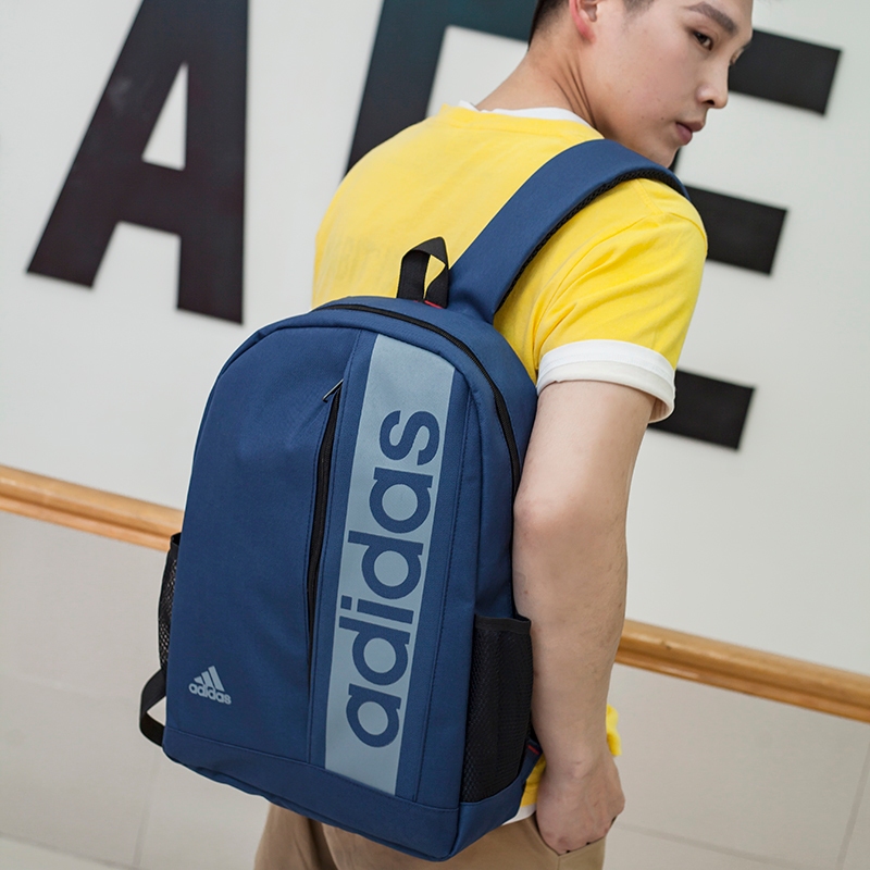 【Limited-time offer】 Adida_s กระเป๋าสะพายคู่น้ำหนักเบาสำหรับผู้ชายกระเป๋าเดินทางกลางแจ้ง - รูปที่ 5