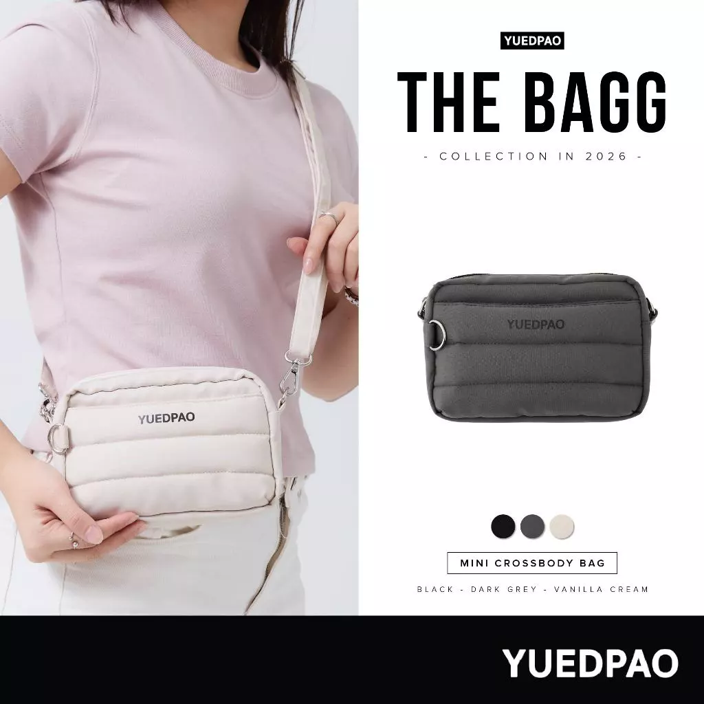 Yuedpao Mini Crossbody Case Bag กระเป๋าสะพายข้างแฟชั่น กระเป๋าอเนกประสงค์ กระเป๋ายืดเปล่า
