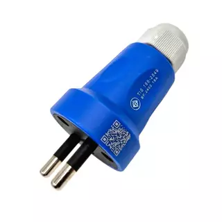 SUNTECH รุ่น BP2402-16A เต้าเสียบแบบตรง 2 ขา มีให้เลือก 2 สี สีขาว และ สีฟ้า