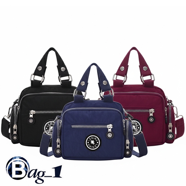 bag_1(BAG1207) กระเป๋าสะพายข้างใบเล็กน่ารักช่องเยอะถือได้ (ล็อตใหม่โลโก้ LENIRA)