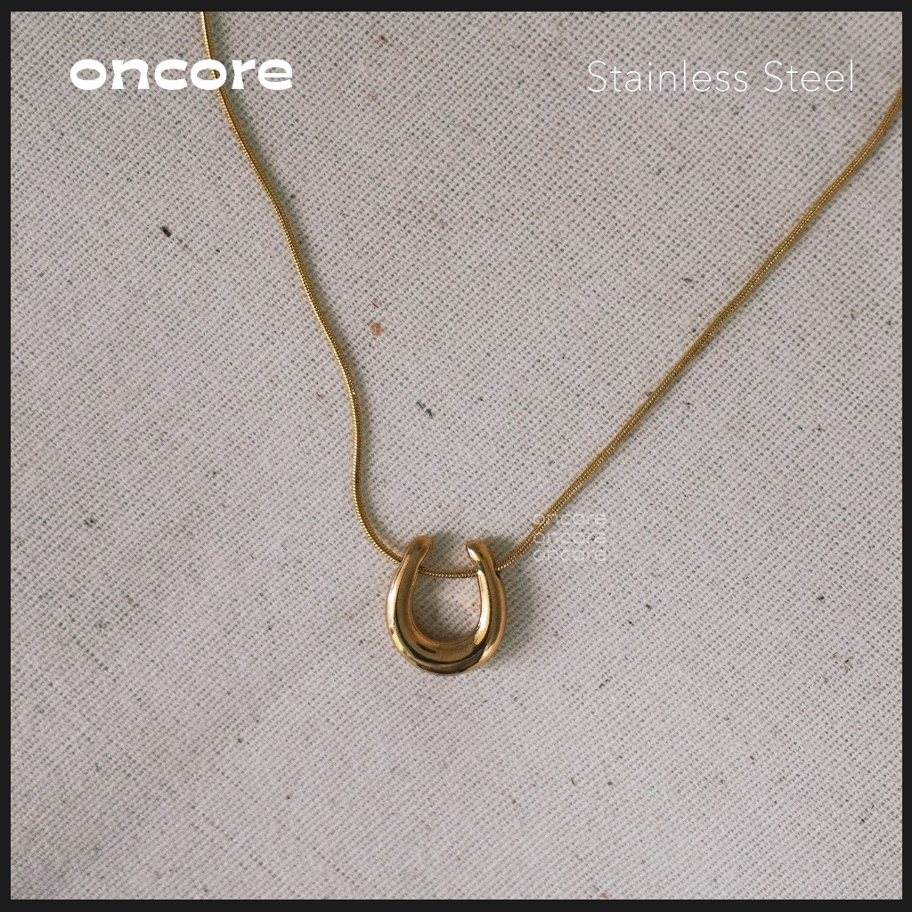 Oncore | รุ่น Fortune ทนน้ำทนเหงื่อ รูปเกือกม้า สัญลักษณ์ความโชคดี นำโชค (Nickel Safe)