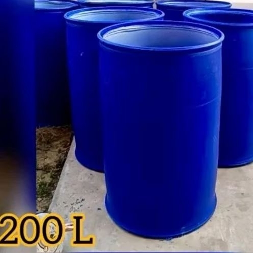 ถังพลาสติก หนาเกรดเอ ถังใบใหญ่สำหรับใส่น้ำ ขนาด 200 ลิตร
