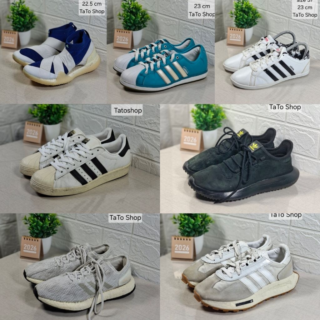 รหัสa รองเท้ามือสองสภาพดี รองเท้าแบรนด์มือสอง รองเท้าผ้าใบมือสอง ไซส์ 36-39