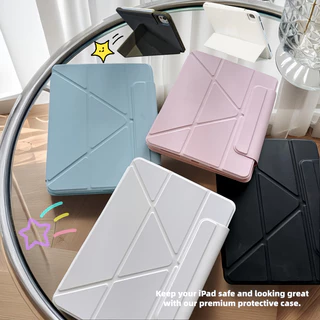 Y-พับสําหรับipadกรณี 11th A16 เคสไอแพดแม่เหล็ก For Pro11 2018-24 Mini6 Air6/Air5/Air4 เคสipad gen10 gen11 Gen9/8/7 10.2