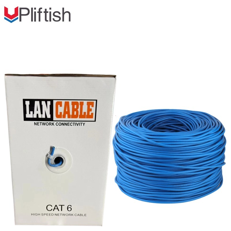 Upliftish สายแลน Lan Cat6 300m รองรับInternet ระดับกิ๊กกะบิต ความเร็วสูง CAT6 RJ45 ระดับกิ๊กกะบิต สาย LAN 300m